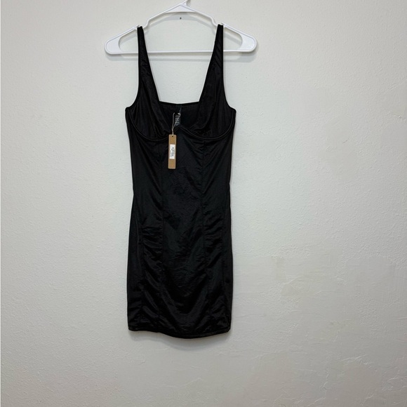 Skims Glisenette Black Dress
